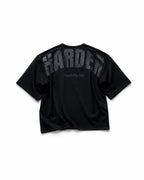 BLACK BOXY FORM TEE
